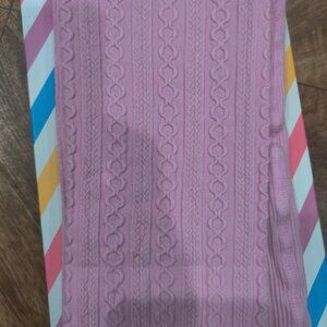 SNAG wool cabled tights size G plus size New